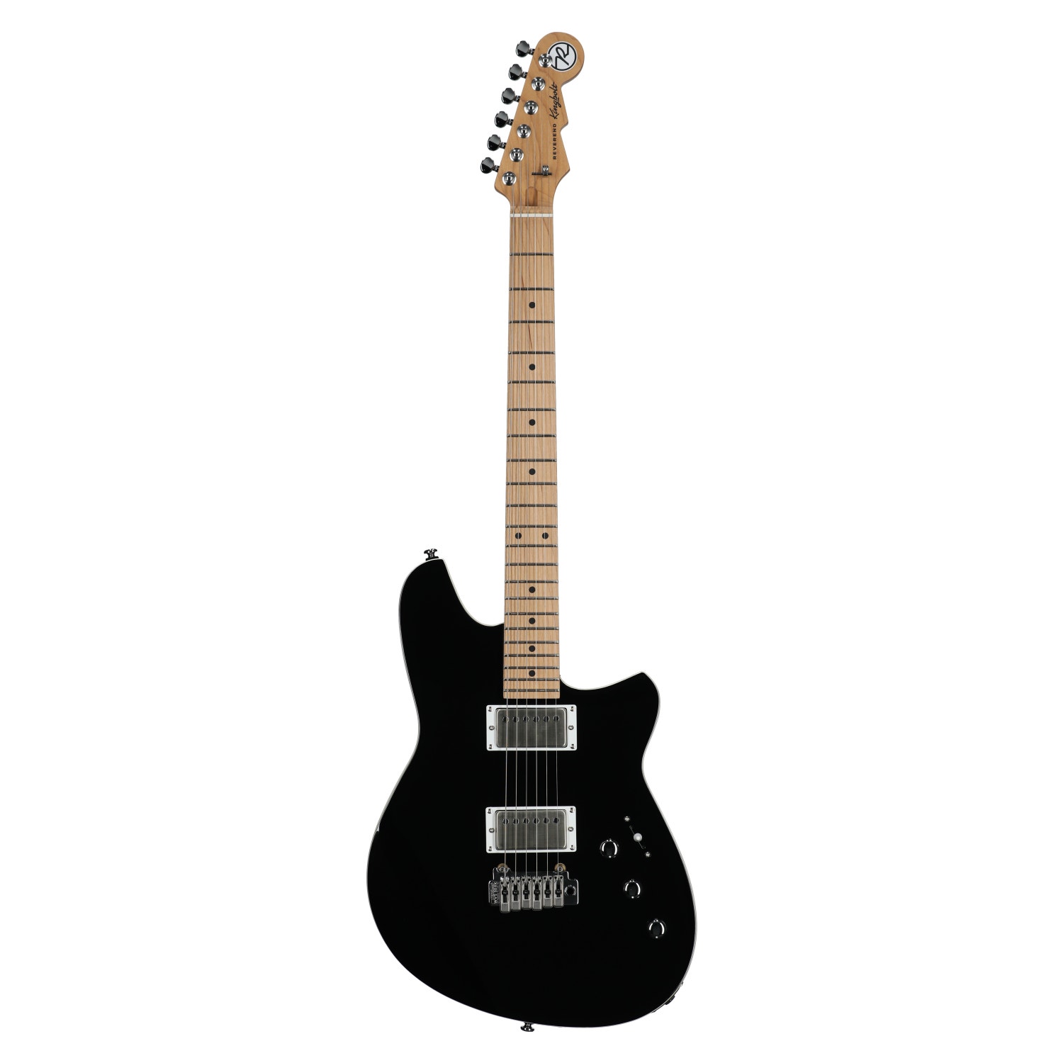 Reverend Kingbolt HH Electric Guitar Midnight Blk