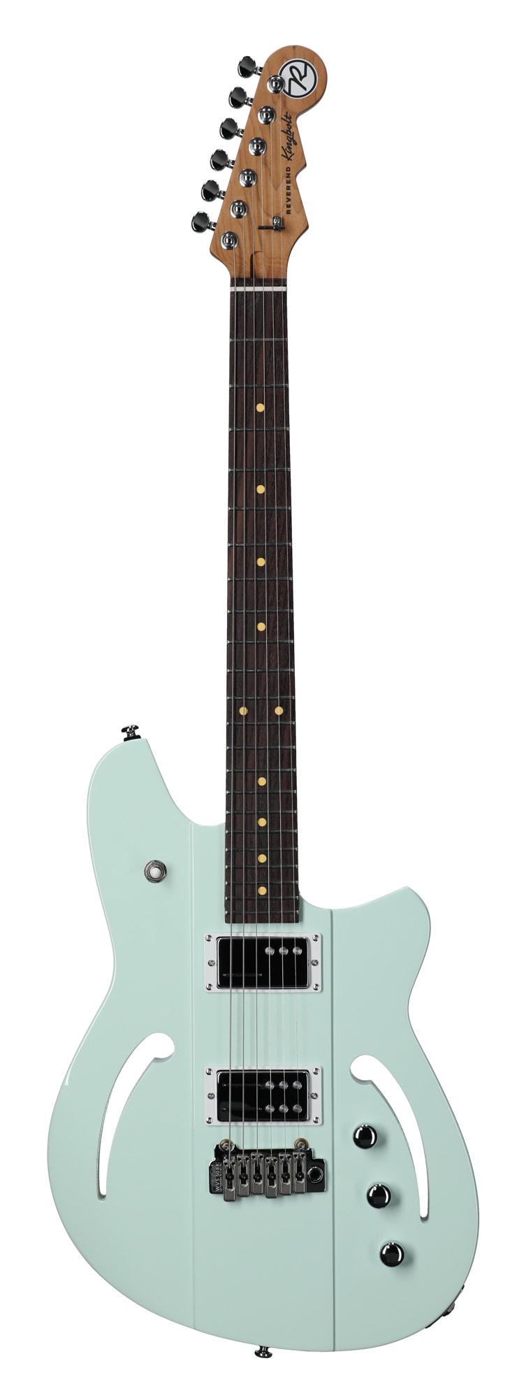 Reverend Kingbolt F-Sonic Electric Guitar Iconic Blue