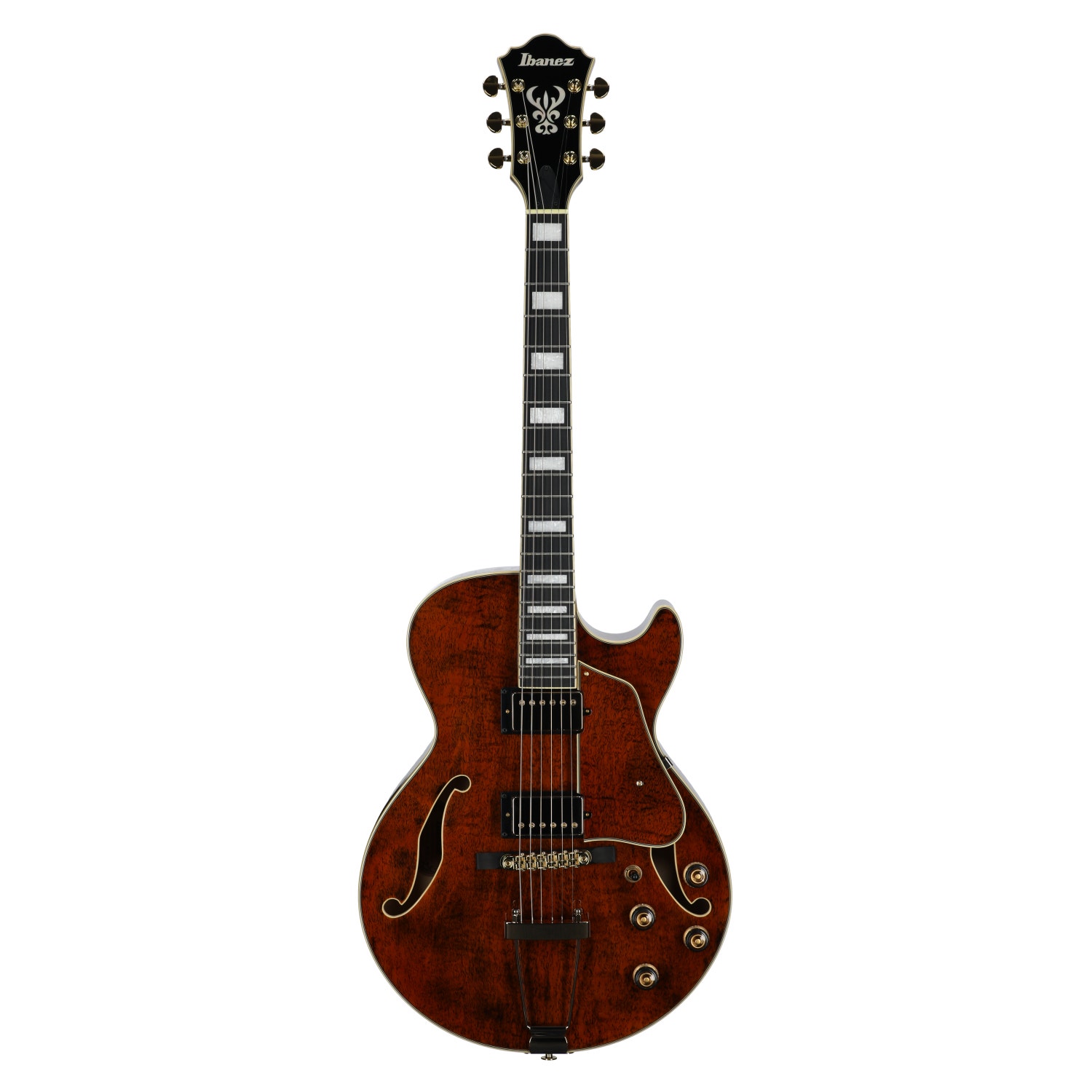 Ibanez Artcore Expressionist AG95MG Hollowbody Electric Guitar Dark Amber