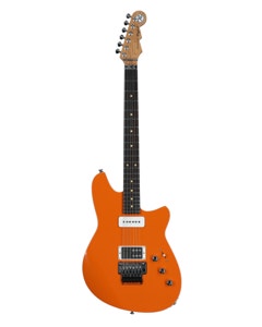 Reverend Kingbolt H90 Floyd Rose Guitar Baked Orange View 1