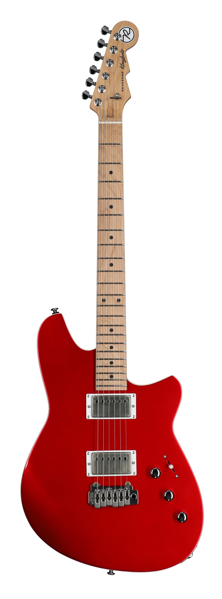 Reverend Kingbolt HH Electric Guitar Metallic Cherry