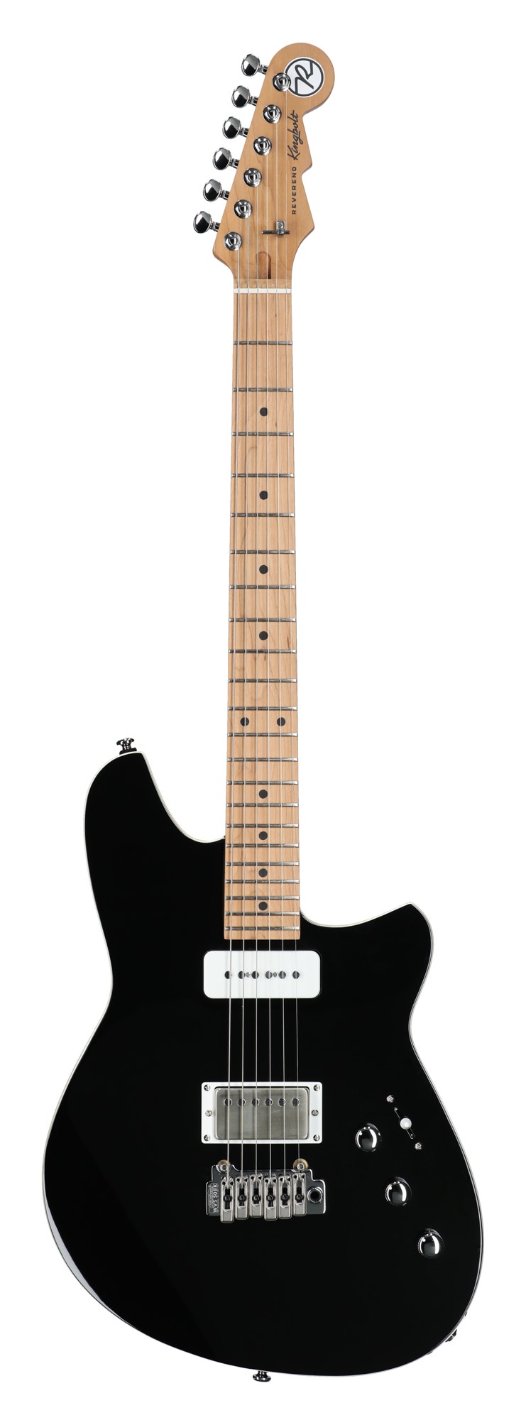 Reverend Kingbolt H90 Electric Guitar Midnight Blk