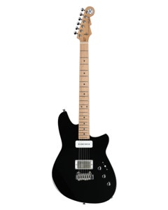 Reverend Kingbolt H90 Electric Guitar Midnight Blk