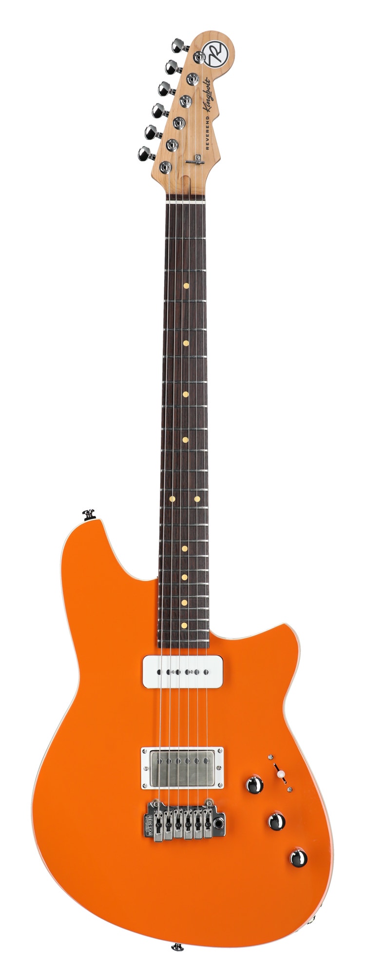Reverend Kingbolt H90 Electric Guitar Baked Orange