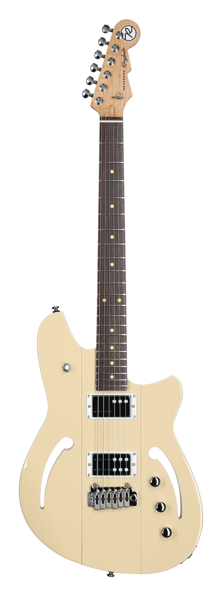 Reverend Kingbolt F-Sonic Electric Guitar Sandstone