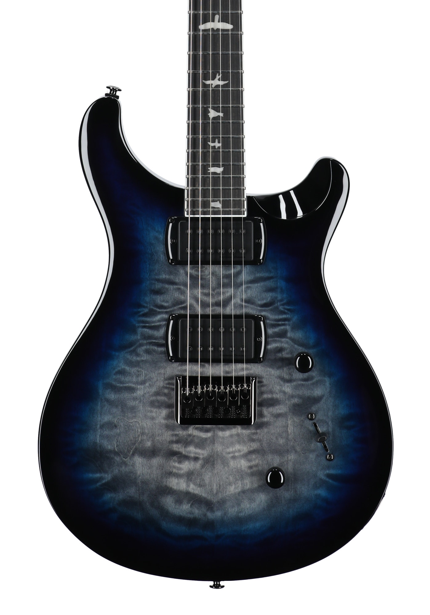 PRS SE Mark Holcomb Electric Guitar with Bag Holcomb Blue Burst View 2