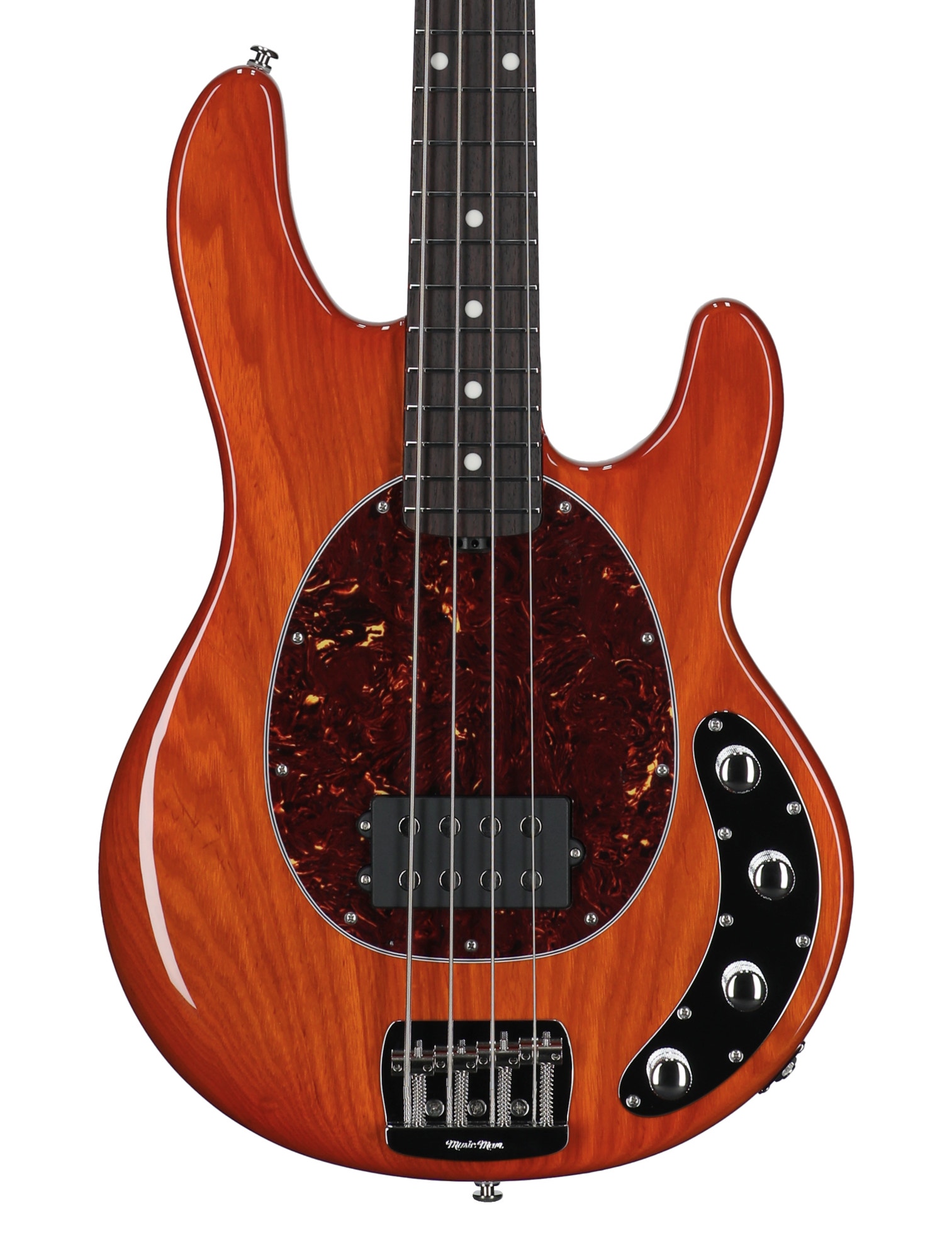 Ernie Ball Music Man StingRay Special Bass with Mono Case Translucent Orange