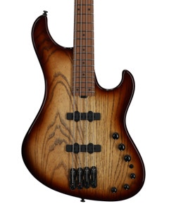 Ibanez Mode MDM1300 Electric Bass Guitar with Gig Bag Natural Stained Amber View 2