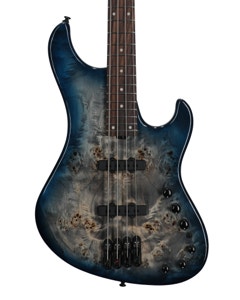 Ibanez Mode MDM1600 Electric Bass Guitar with Gig Bag Cosmic Blue Sunburst View 2