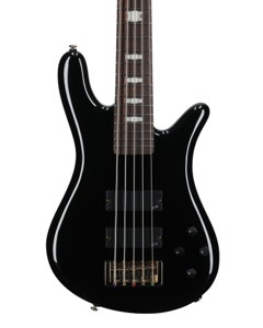 Spector Icon NS-5 Bolt-On 5-String Bass Guitar Black Gloss