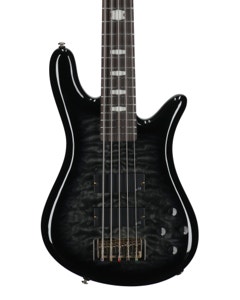 Spector Icon NS-5 Bolt-On 5-String Bass Guitar Black Stain Gloss View 2