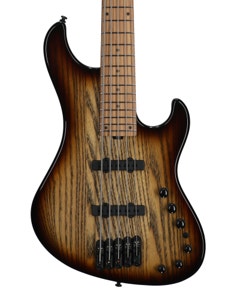 Ibanez Mode MDM1305 5-String Electric Bass Guitar with Gig Bag Natural Stained Amber View 2