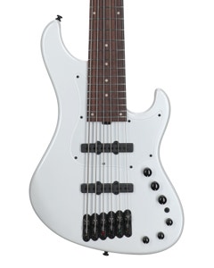 Ibanez Mode MDM1006 6-String Bass Guitar with Bag Pearl White