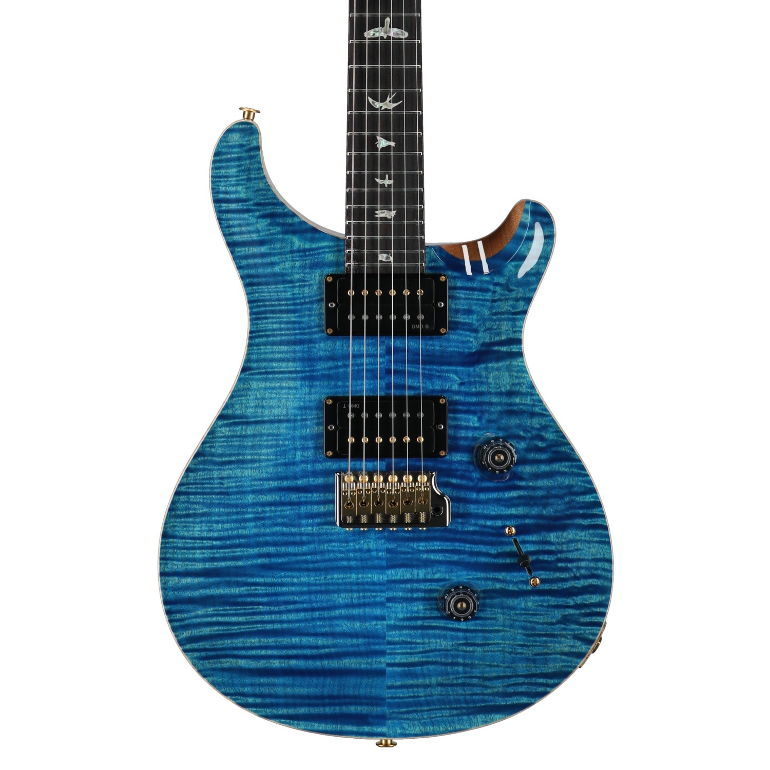 PRS Custom 24 Limited 10-Top Arctic Blue w/Case View 2