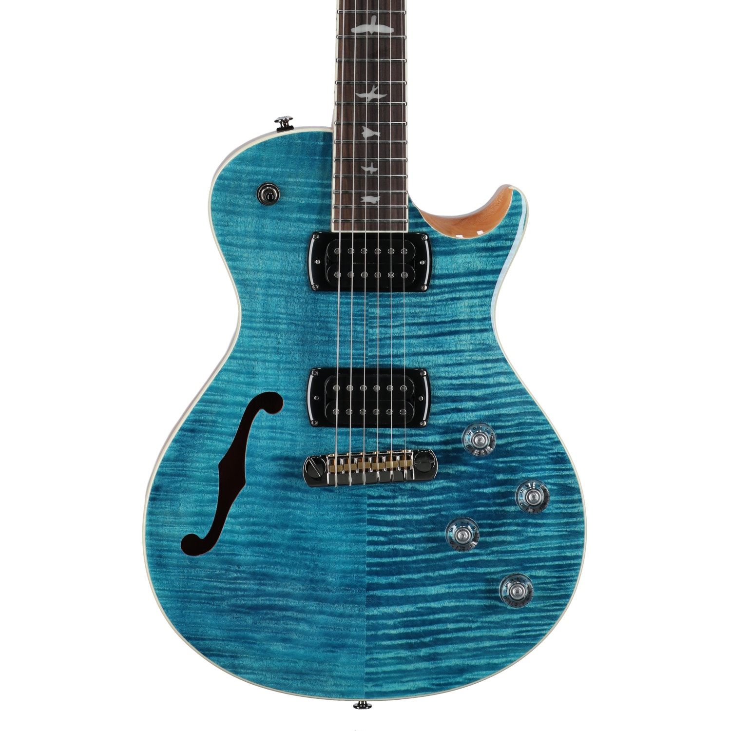 PRS SE Zach Myers 594 Electric Guitar Myers Blue View 2