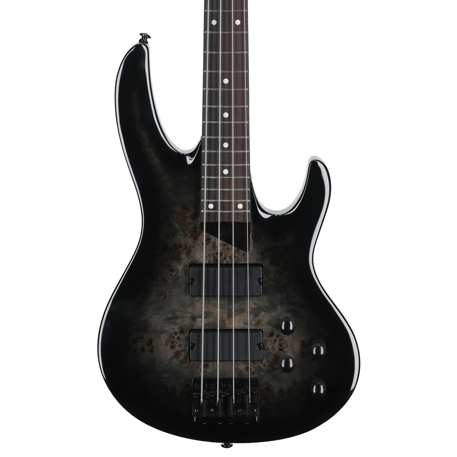 ESP LTD B-204DX Bass Guitar Black Burst
