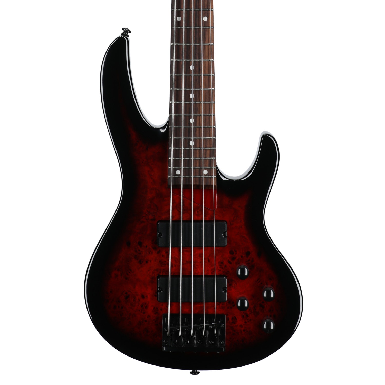 ESP LTD B-205DX 5-String Bass Guitar Red Burst
