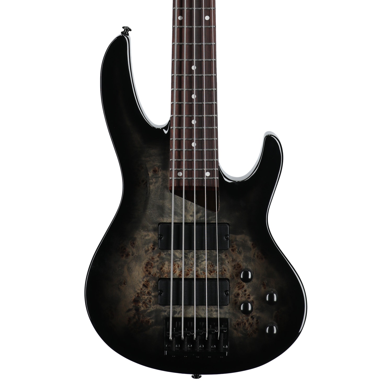 ESP LTD B-205DX 5-String Bass Guitar Black Burst