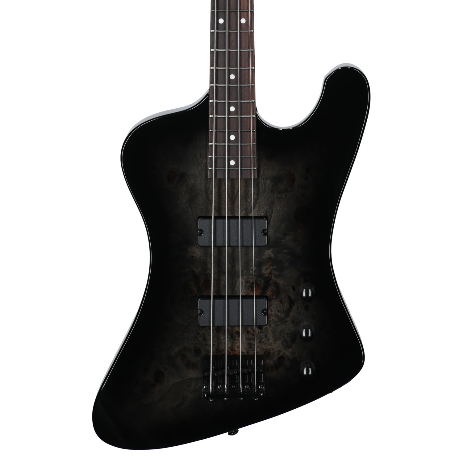 ESP LTD Phoenix PH-204DX Bass Black Burst View 2