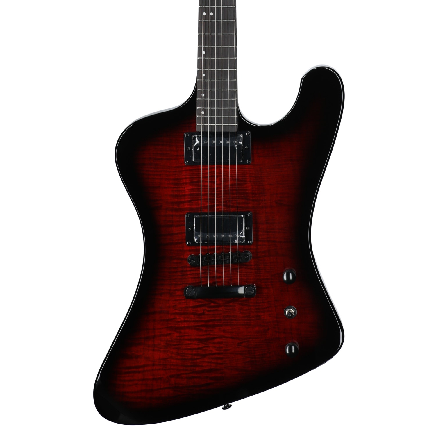 ESP LTD Phoenix PHX-200DX Electric Guitar Red Burst View 2