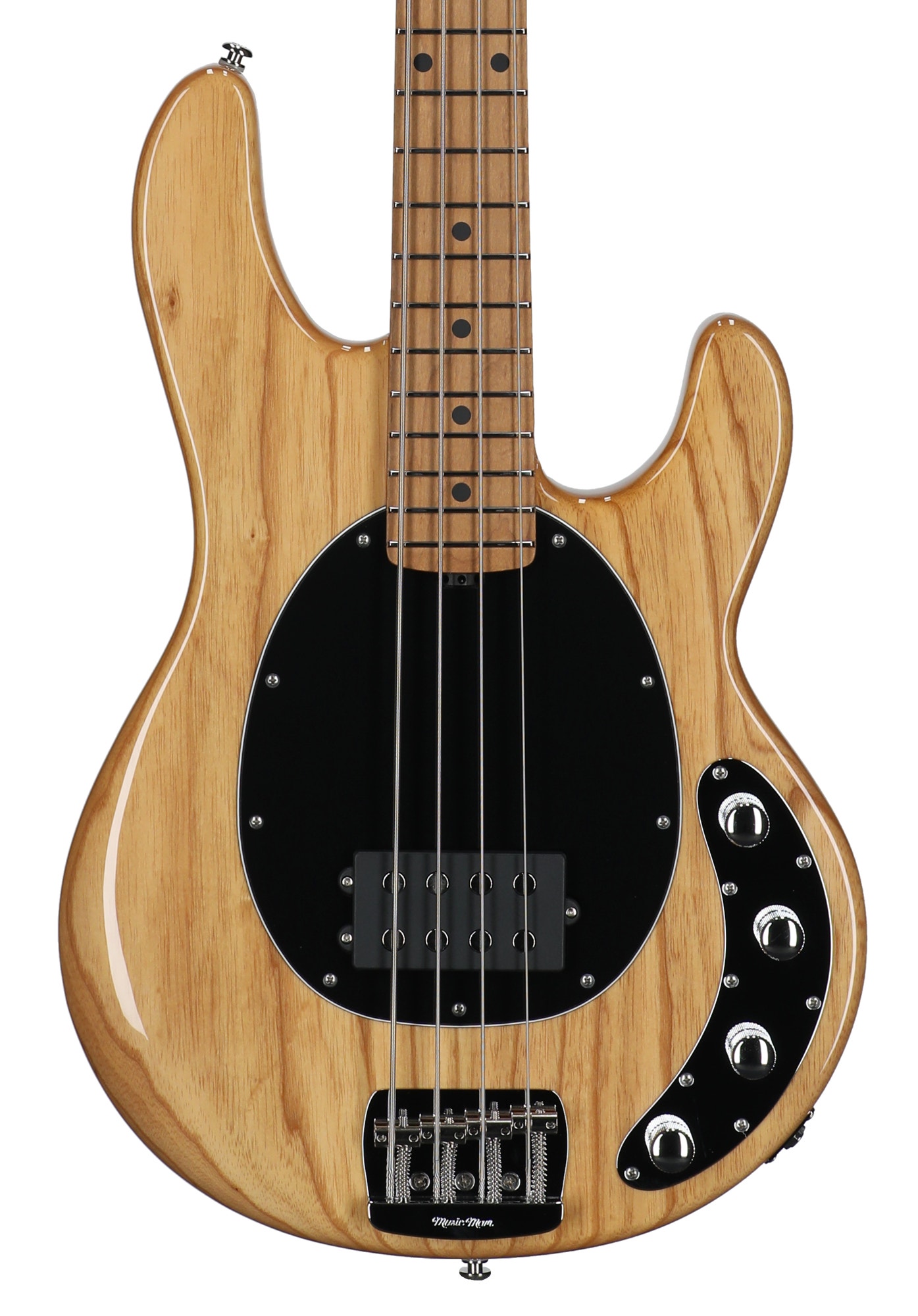 Ernie Ball Music Man StingRay Special Bass with Mono Case Natural View 2