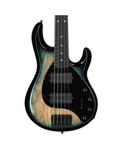 Ernie Ball Music Man StingRay Special 5 HH 5-String Bass with Mono Case Mean Blue Burst