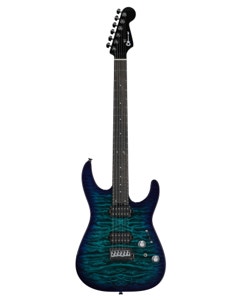 Charvel Pro-Mod Plus Dinky DK24 2PT HH Quilt Maple Electric Guitar with Bag Chlorine