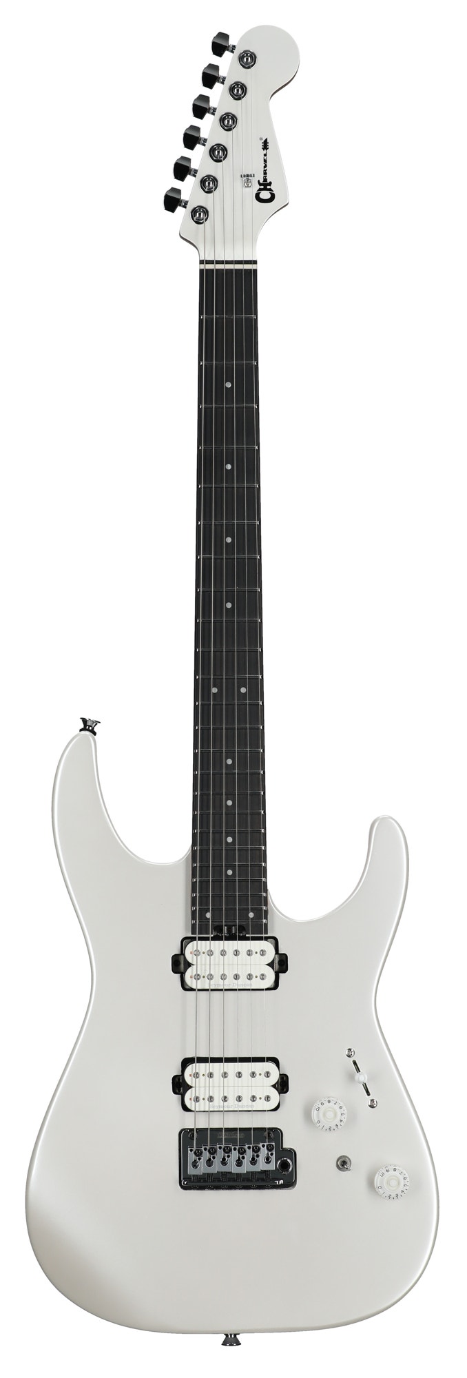 Charvel Pro-Mod Plus Dinky DK24 2PT HH E Electric Guitar with Bag Celestial Silk View 1