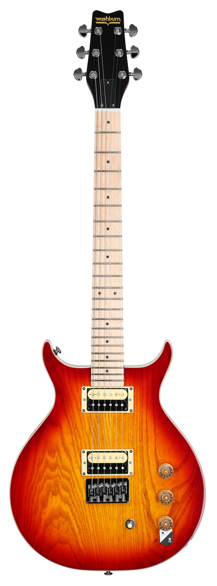 Washburn R5 Raven Electric Guitar Cherry Sunburst