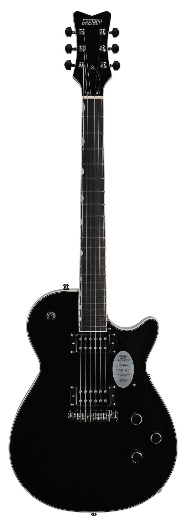 Gretsch Electromatic Premier Jet Hollow Body Ebony Fingerboard Guitar Onyx Storm
