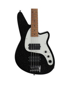 Reverend Mercalli 4 Bass Guitar Black Sparkle View 2