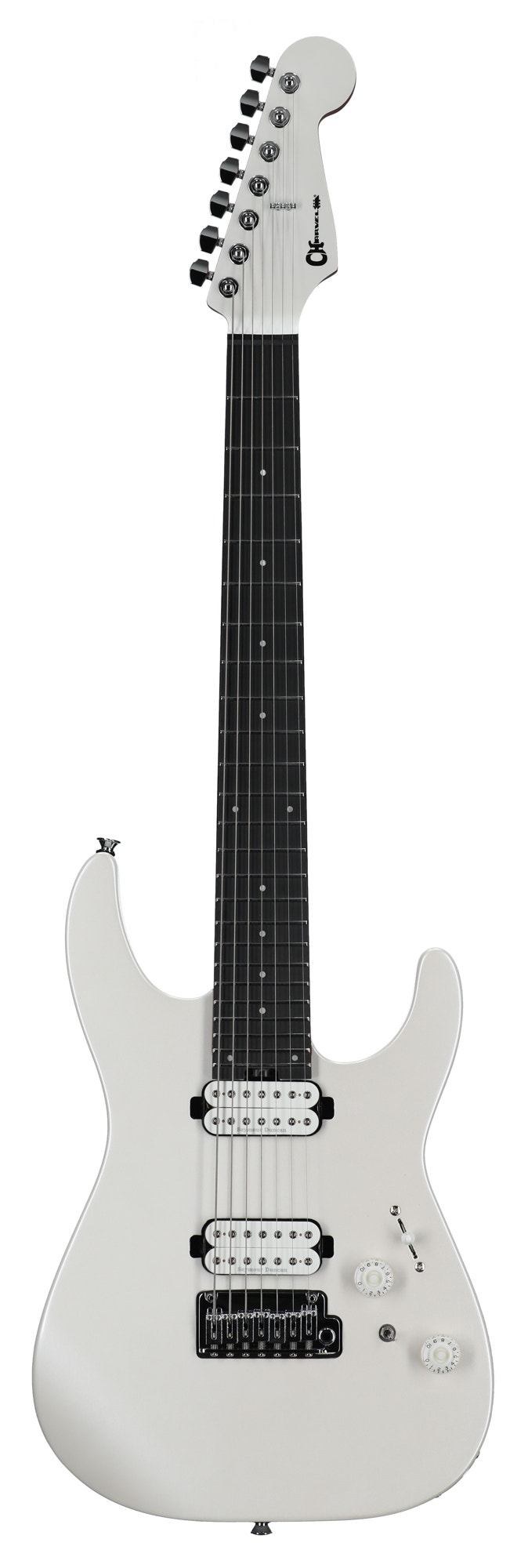 Charvel LE PM Plus DK24-7 7-String Electric Guitar with Gig Bag Celestial Silk