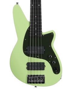 Reverend Mercalli 5 Bass Guitar Citrus Cream