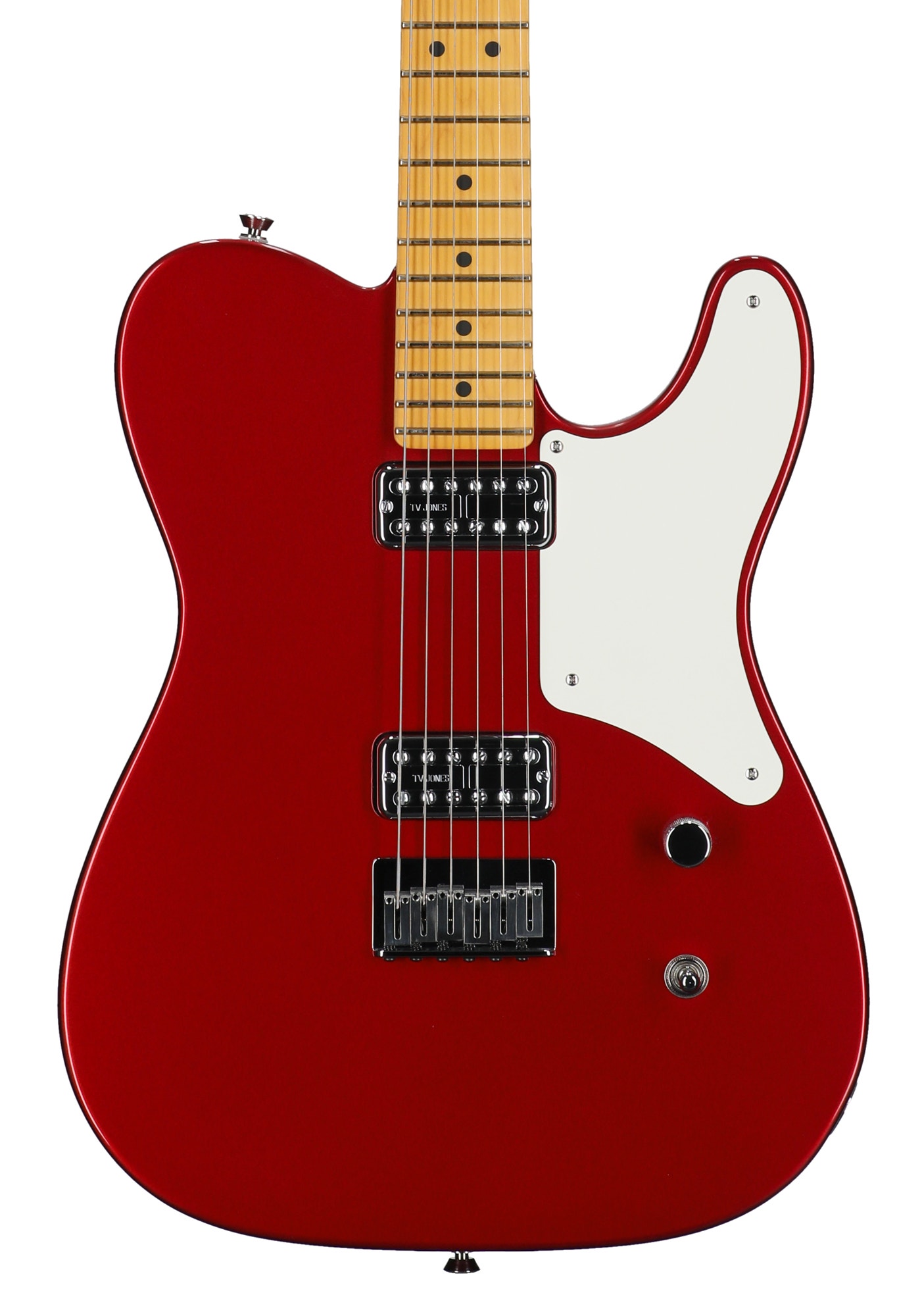 Fender 75th Anniversary American Professional Classic Cabronita Tele with Bag Candy Apple Red View 2