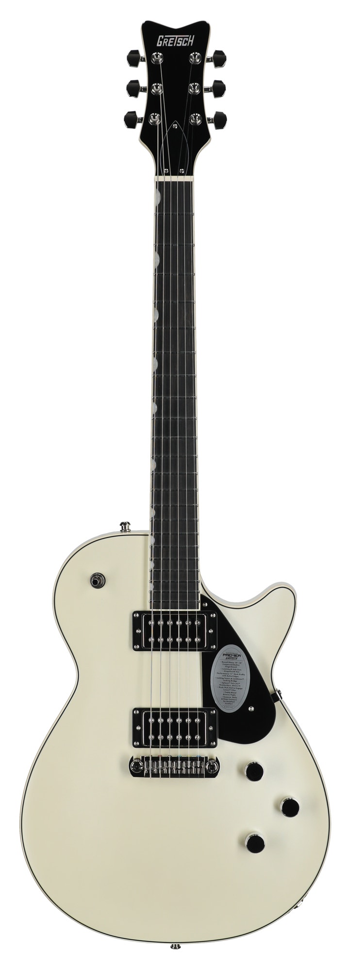 Gretsch Electromatic Premier Jet Hollow Body Ebony Fingerboard Guitar Vintage Pearl View 1