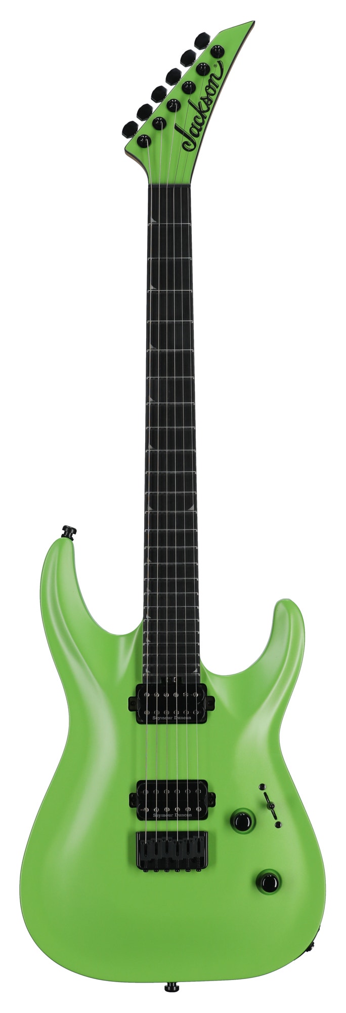 Jackson Pro Plus Soloist SLA2 HT Hard Tail Guitar with Gig Bag Toxic Apple View 1