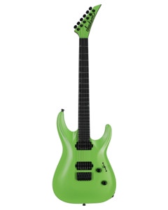 Jackson Pro Plus Soloist SLA2 HT Hard Tail Guitar with Gig Bag Toxic Apple View 1