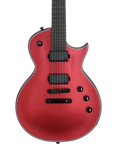 ESP LTD Eclipse EC-1000 Solid Body Electric Guitar Candy Apple Red Satin View 2