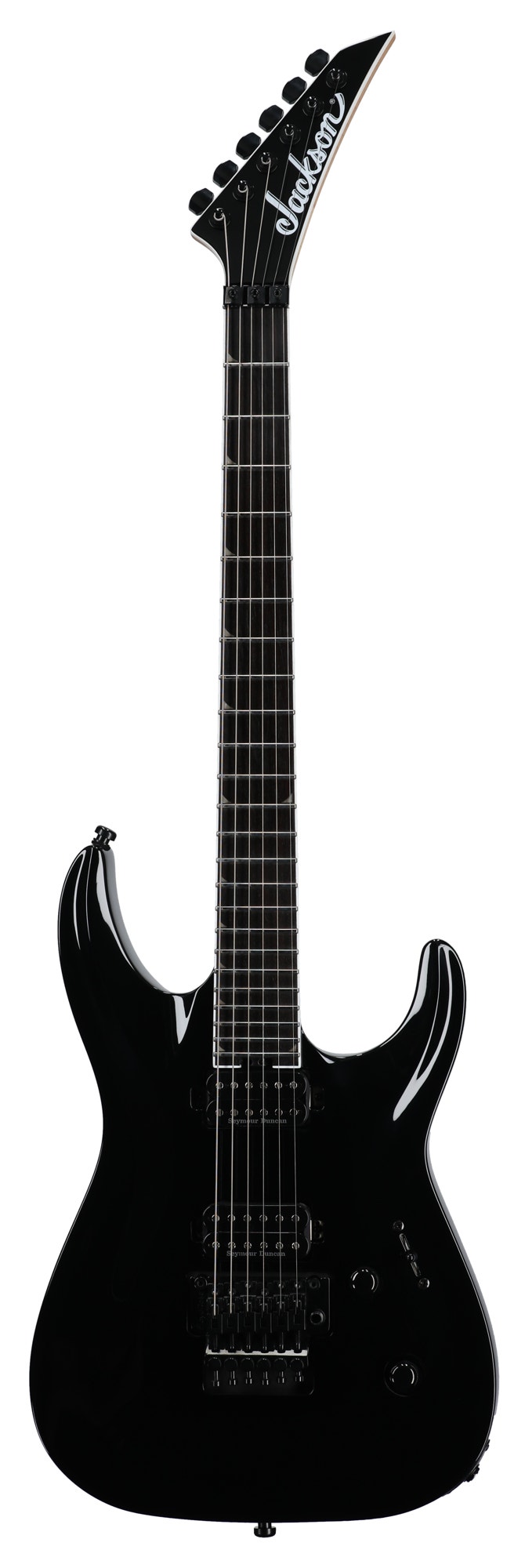 Jackson Pro Plus Soloist SLA2 Ebony Fingerboard Guitar with Gig Bag Gloss Black