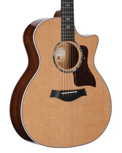 Taylor 514ce Next Generation Grand Auditorium Acoustic Electric Guitar with Case View 8