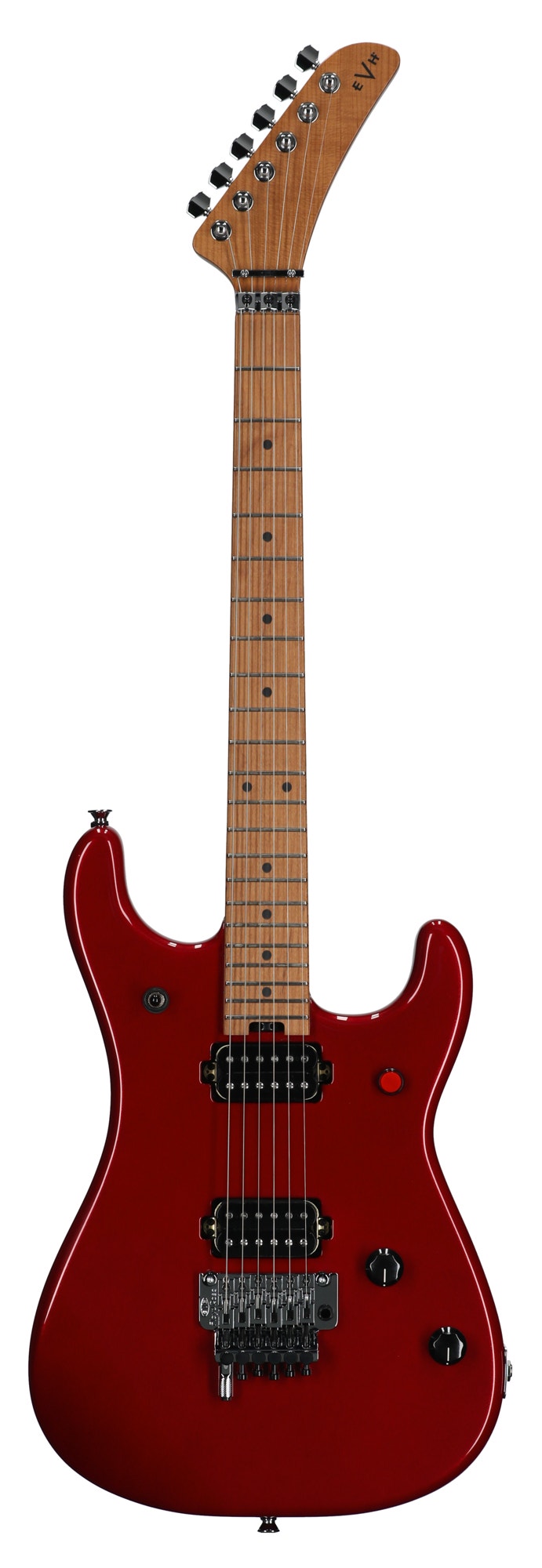 EVH 5150 Deluxe Baked Maple Fingerboard Floyd Rose Guitar with Bag Candy Apple Metallic