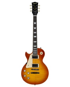 Epiphone Inspired by Gibson Custom 1960 Les Paul Standard Left-Handed Guitar with Case Iced Tea Burst