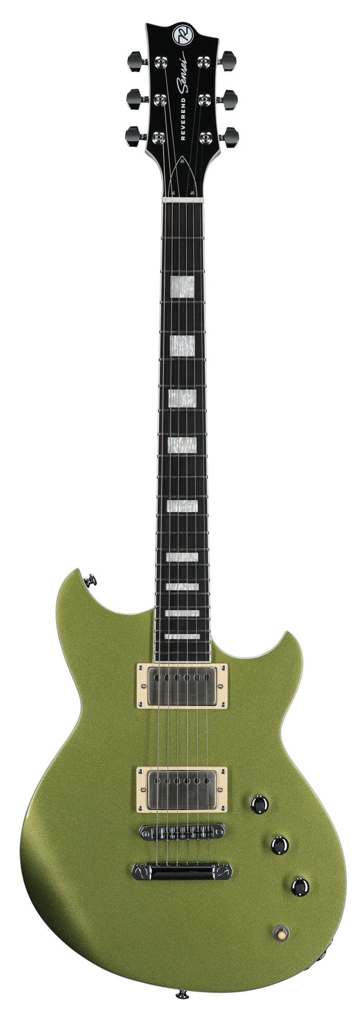 Reverend Sensei HH Electric Guitar Metallic Lime
