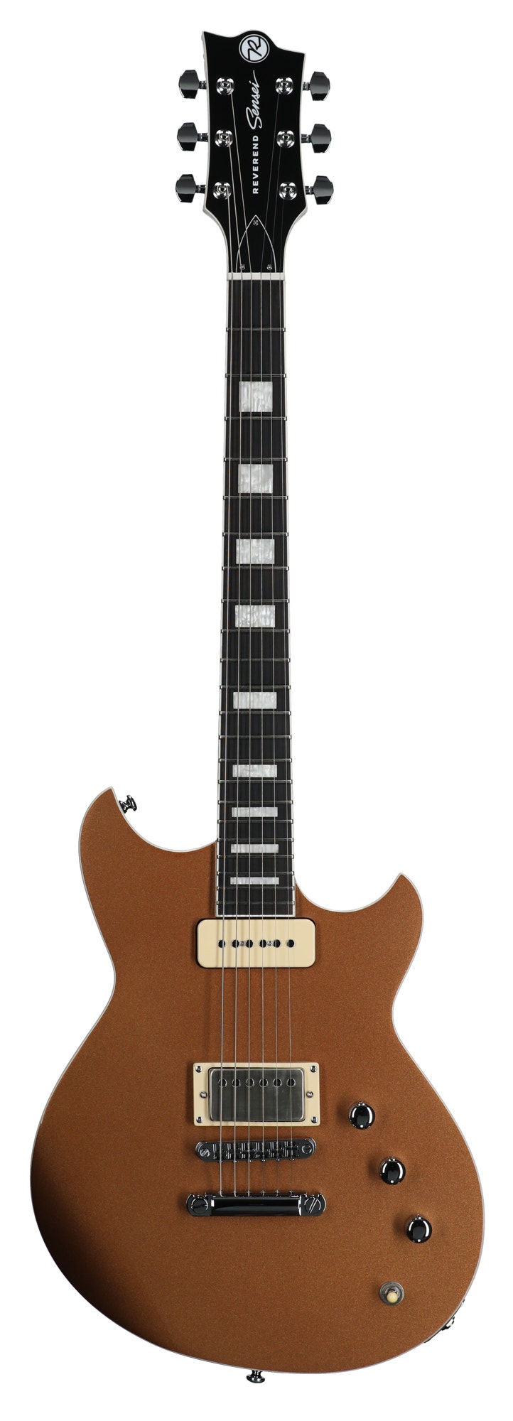 Reverend Sensei H90 Electric Guitar Metallic Bronze