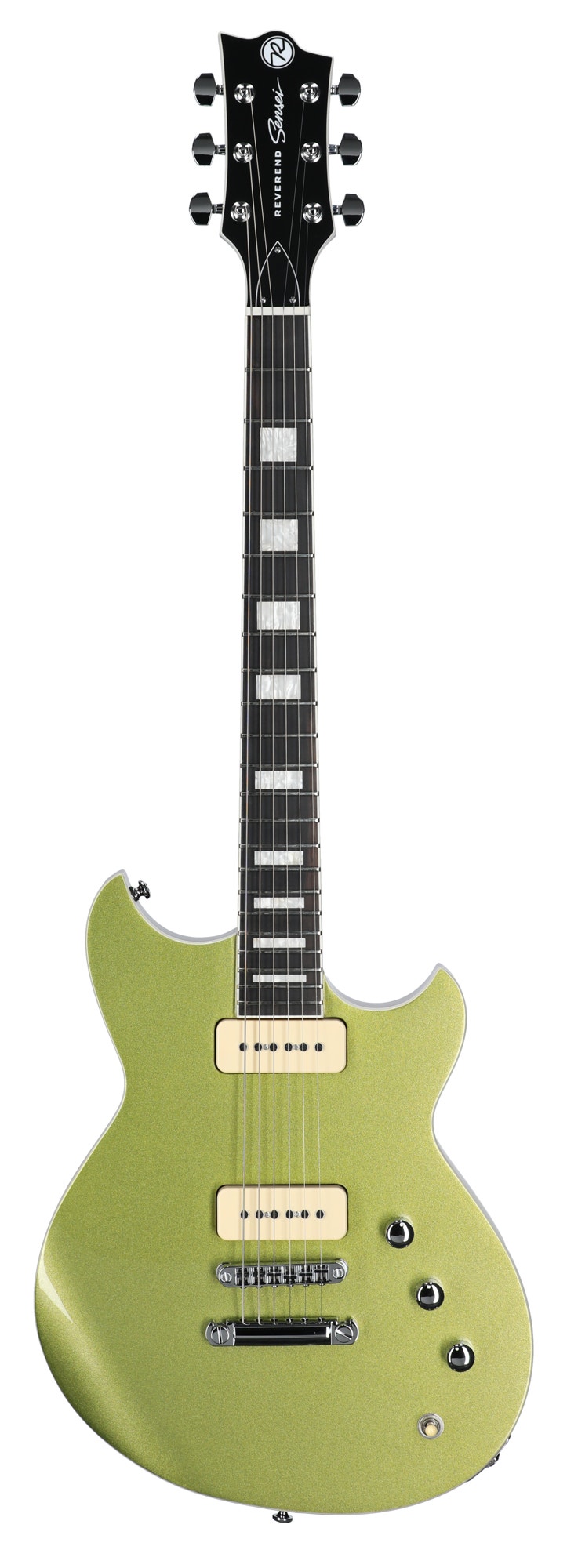 Reverend Sensei 290 Electric Guitar Metallic Lime
