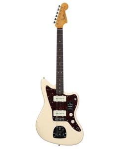 Fender Vintera III Mid 60s Jazzmaster Rosewood Fingerboard Guitar with Bag Olympic White View 1
