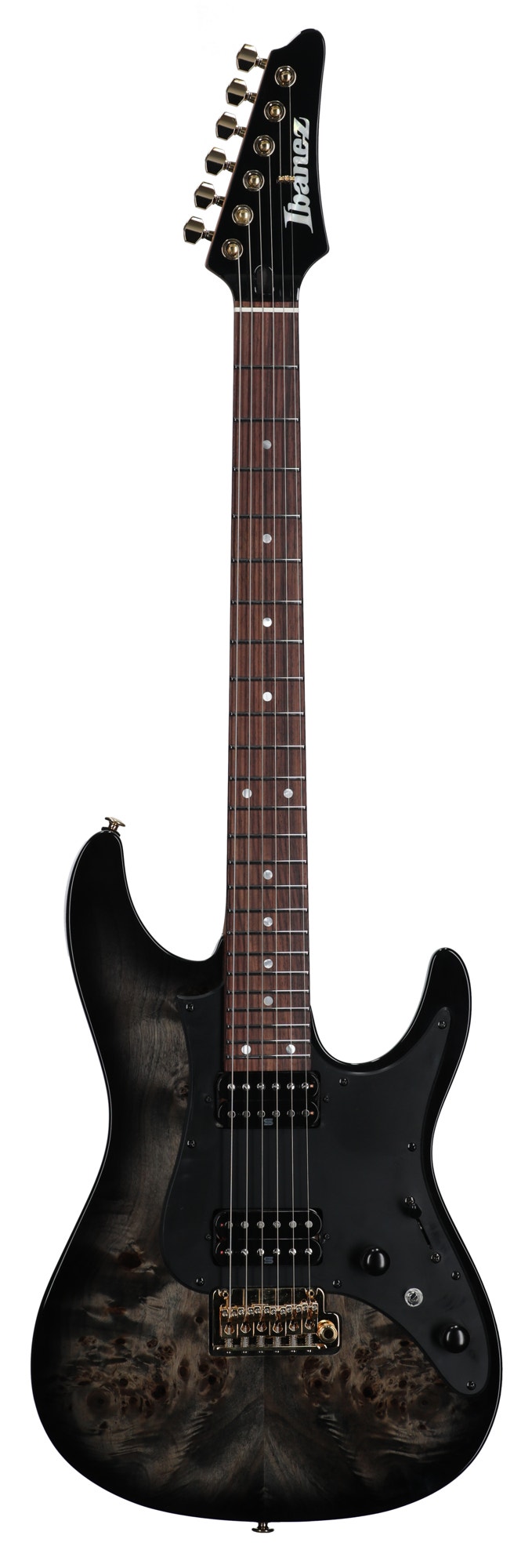 Ibanez Premium AZ41P1PB Electric Guitar with Bag WB Trans Gray Burst