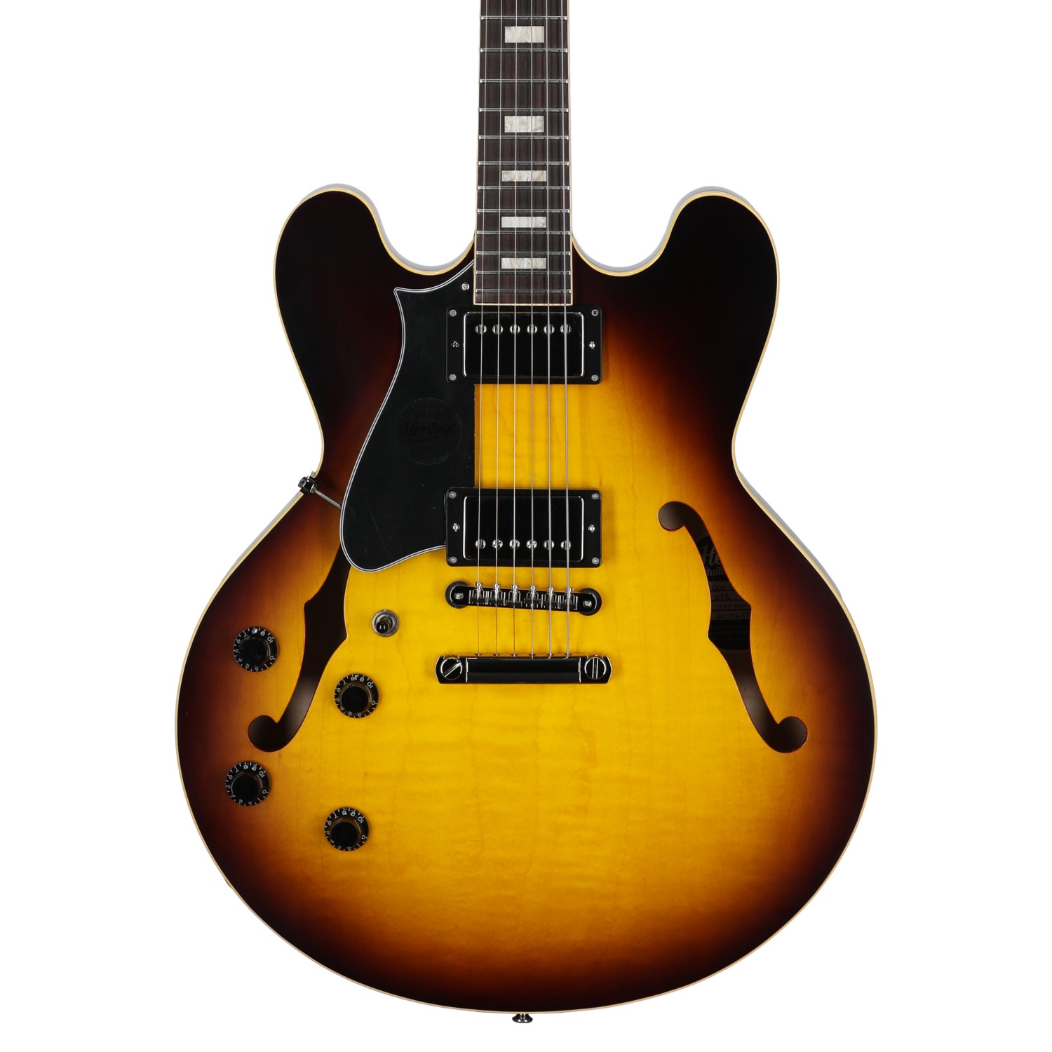 Heritage Custom Shop H-535 Left Handed Sunburst View 2