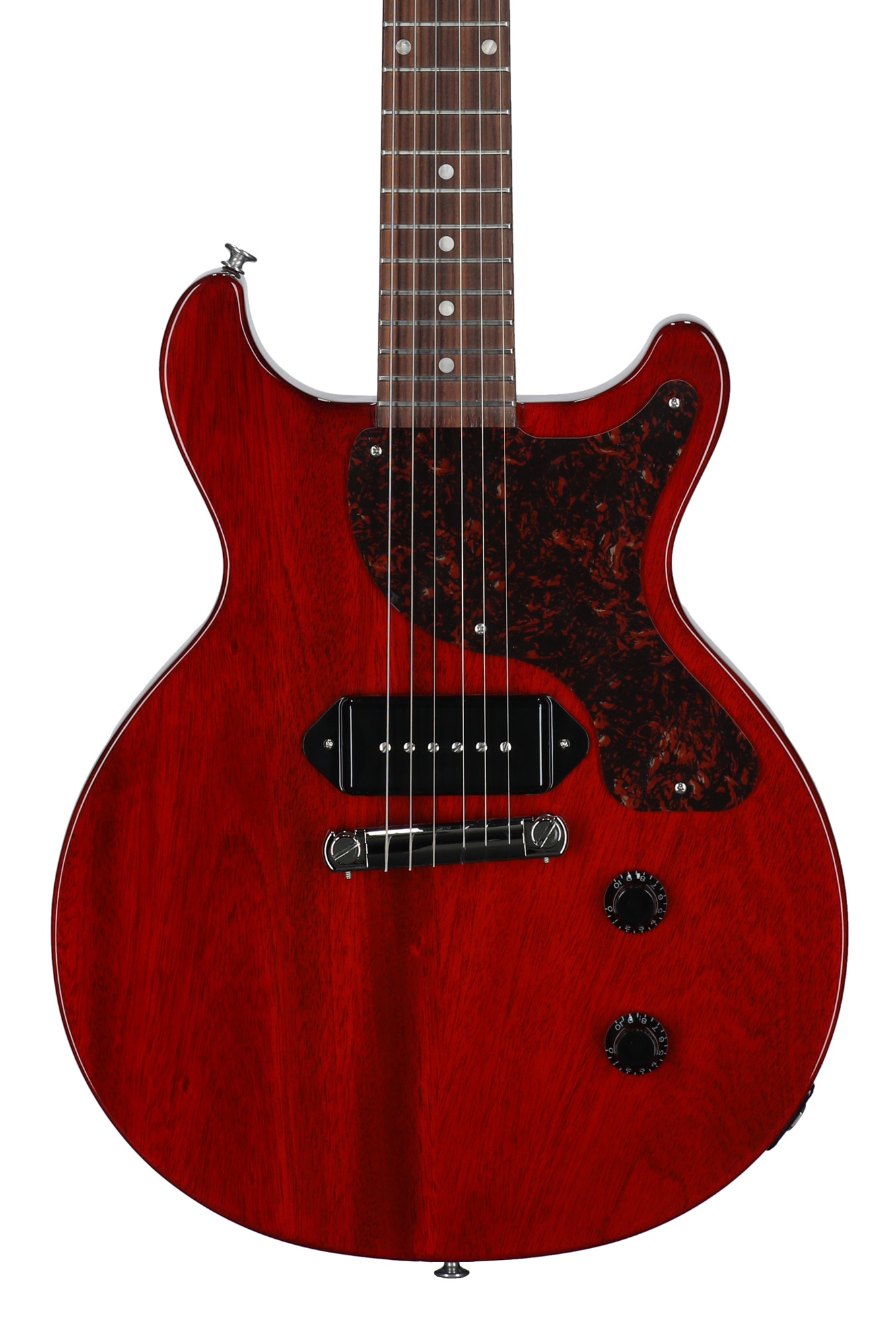 Gibson Les Paul Junior Double Cut Guitar with Case Vintage Cherry