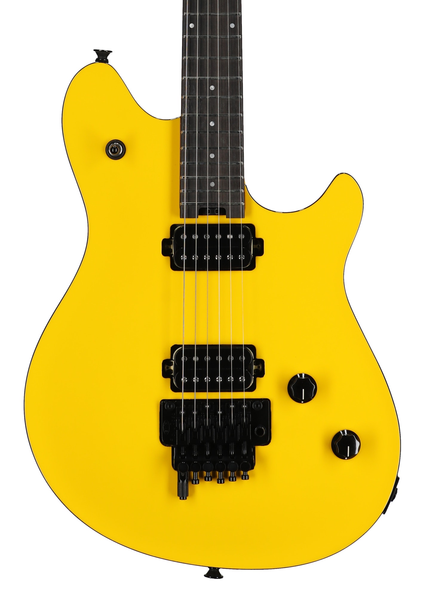 EVH Wolfgang Special Baked MN Caution Yellow W/B View 2